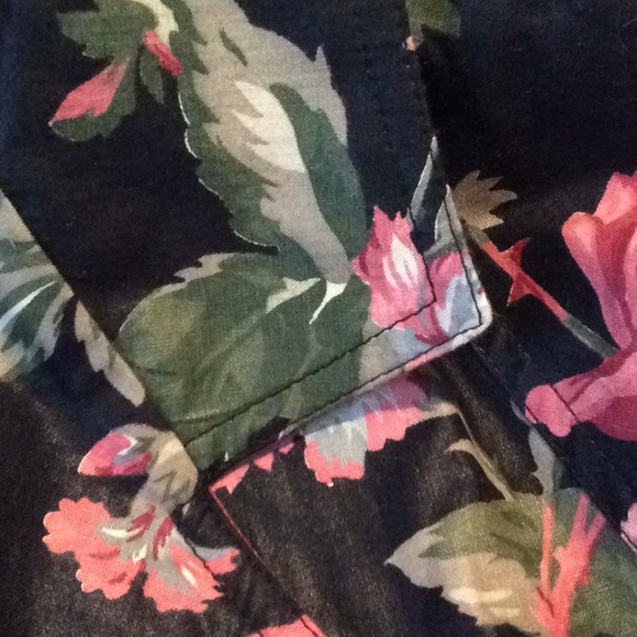 Floral Blazer, Size 10, custom  made.VTG, EUC - Picture 9 of 10